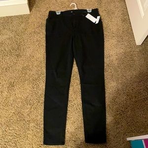 Old navy super skinny black pants